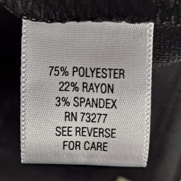 Apt 9 Size Petite Large Black/White Shift Dress Sleeveless Crew Neck NWT - Picture 10 of 13